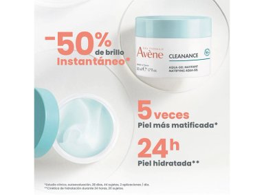 CREMA FACIAL ACNÉ AVÉNE GEL HIDRATANTE ANTIACNE CLEANANCE ACQUA MATIFICANTE 50 ML - 5