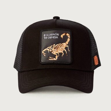 GORRO WILD LAMA ESCORPIÓN ORGÁNICO NEGRO - 1