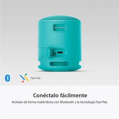 PARLANTE BLUETOOTH SONY PORTATIL XB100 SRS-XB100 AZUL - 8