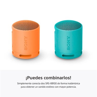 PARLANTE BLUETOOTH SONY PORTATIL XB100 SRS-XB100 AZUL - 9