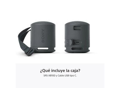 PARLANTE BLUETOOTH SONY PORTATIL XB100 SRS-XB100 NEGRO - 11