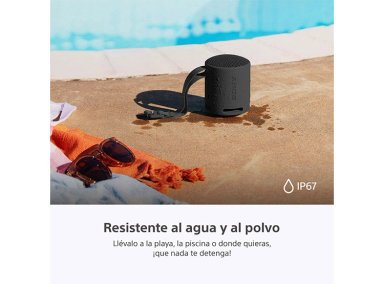 PARLANTE BLUETOOTH SONY PORTATIL XB100 SRS-XB100 NEGRO - 6