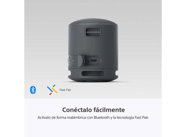 PARLANTE BLUETOOTH SONY PORTATIL XB100 SRS-XB100 NEGRO - 8