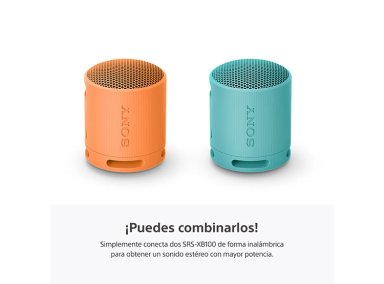 PARLANTE BLUETOOTH SONY PORTATIL XB100 SRS-XB100 NEGRO - 9