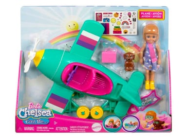 SET DE JUEGO BARBIE CHELSEA PILOTO DE AVION - 7