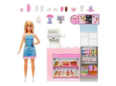 BARBIE PROFESIONES SET DE JUEGO DIVERSIÓN EN LA CAFETERÍA - 3