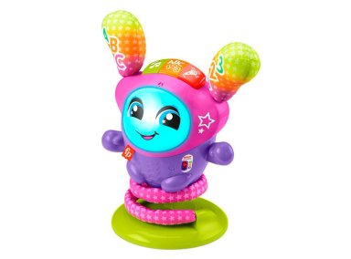JUGUETE HABILIDAD BEBÉ FISHER PRICE SALTA Y APRENDE DJ BELLE LILA - 2