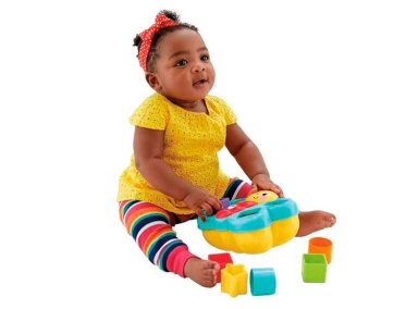 JUGUETE HABILIDAD BEBÉ FISHER PRICE MARIPOSA DE BLOQUES DIVERTIDOS - 3