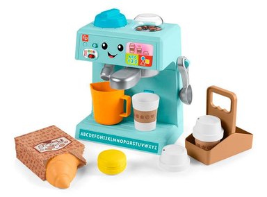 FISHER-PRICE RÍE Y APRENDE JUGUETE PARA BEBÉS MI PRIMERA MÁQUINA DE CAFÉ - 2