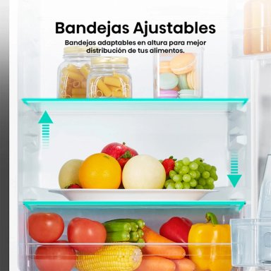 REFRIGERADOR BOTTOM FREEZER HISENSE RB215NR 165L FRÍO DIRECTO ROJO - 7