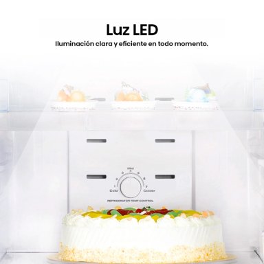 REFRIGERADOR BOTTOM FREEZER HISENSE RB215NR 165L FRÍO DIRECTO ROJO - 8