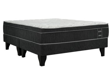 CAMA EUROPEA CELTA NICTE BD 2 PLAZAS GRAFITO - 1