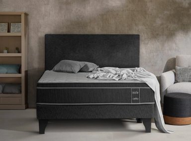 CAMA EUROPEA CELTA NICTE BD 2 PLAZAS GRAFITO - 5