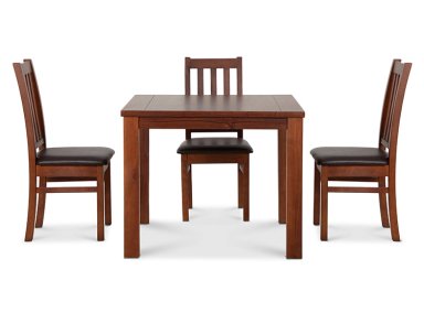 JUEGO DE COMEDOR CIC ÑUBLE 4 SILLAS CARAMELO NEGRO - 6