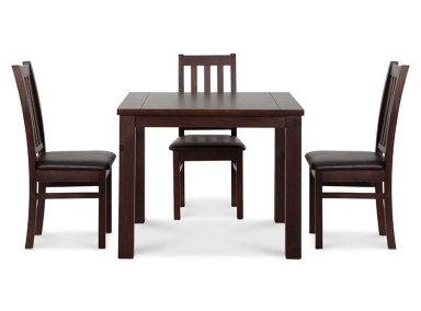 JUEGO DE COMEDOR CIC ÑUBLE 4 SILLAS CHOCOLATE NEGRO - 6