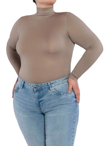 BEATLE MUJER MONARCH CUELLO ACANALADO ESENCIAL - 2