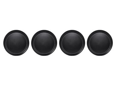 SET PLATOS RIPLEY HOME ONYX FONDO MATE 4 PIEZAS - 1