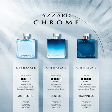 PERFUME AZZARO CHROME HOMBRE PARFUM 50 ML - 6