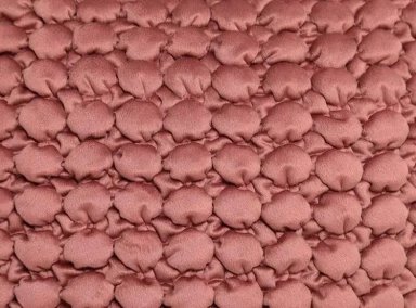 COJÍN RIPLE HOME VELVET NEW PANAL 45X45 CM PALO ROSA - 2