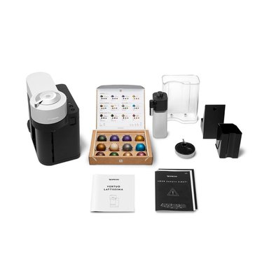 CAFETERA NESPRESSO CÁPSULA VERTUO LATTISSIMA BLANCO - 9