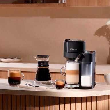 CAFETERA NESPRESSO CÁPSULA VERTUO LATTISSIMA NEGRO - 4