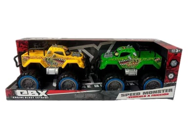 VEHÍCULO EBX 4X4 2PACK VERDE Y AMARILLO - 1
