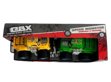 VEHÍCULO EBX 4X4 2PACK VERDE Y AMARILLO - 11