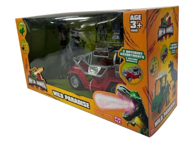 VEHÍCULO FREE WHEELS METADINO DINOSAURIO SET ASSORTED - 2