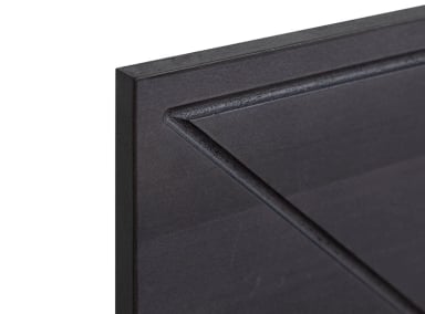 JUEGO DE DORMITORIO CIC CAMA DIVAN ORTOPEDIC 1.5 PLAZAS NEGRO + RESPALDO VILLARRICA - 7