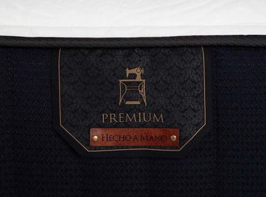 JUEGO DE DORMITORIO CIC CAMA DIVAN PREMIUM 1.5 PLAZAS NEGRO + RESPALDO MUNICH - 6