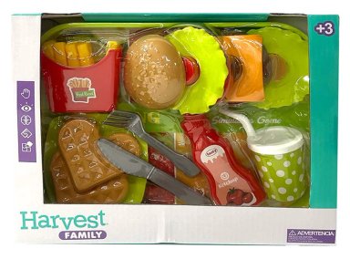 SET HARVEST TOYS COMIDA RÁPIDA - 3