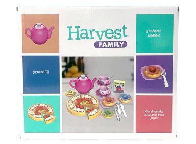 HARVEST FAM SET DE TÉ Y PASTEL - 4