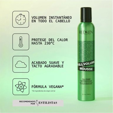 TRATAMIENTO CAPILAR REDKEN MOUSE VOLUMINIZADOR FULL VOLUMEN 343 GR - 2