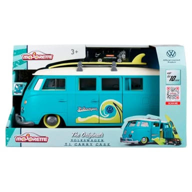 MAJORETTE VW CASE + 1 AUTO  - 1