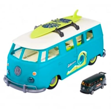 MAJORETTE VW CASE + 1 AUTO  - 2