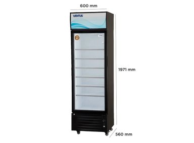 VISICOOLER VENTUS 360 L FRÍO DIRECTO 1 PUERTA LG-360LED - 4