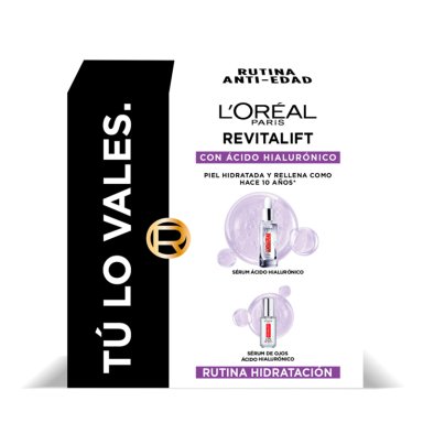 RUTINA DERMO EXPERTISE SÉRUMS ÁCIDO HIALURÓNICO: OJOS + ROSTRO - 1