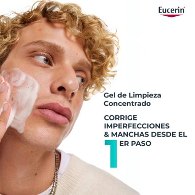 GEL LIMPIADOR CONCENTRADO EUCERIN DERMOPURE TRIPLE EFECTO PIEL GRASA Y/O CON TENDENCIA ACNÉICA 150 ML - 6