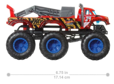 VEHICULO HOT WHEELS MONSTER TRUCKS BIG RIG / MODELO ALEATORIO - 6