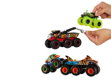 VEHICULO HOT WHEELS MONSTER TRUCKS BIG RIG / MODELO ALEATORIO - 7