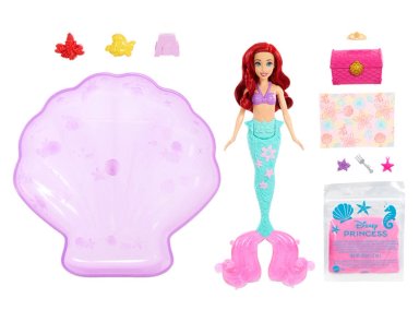 MUÑECA DISNEY PRINCESAS ARIEL AVENTURAS EN LA ALBERCA - 1