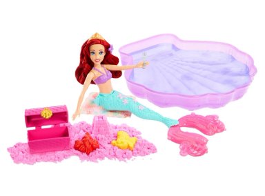 MUÑECA DISNEY PRINCESAS ARIEL AVENTURAS EN LA ALBERCA - 2