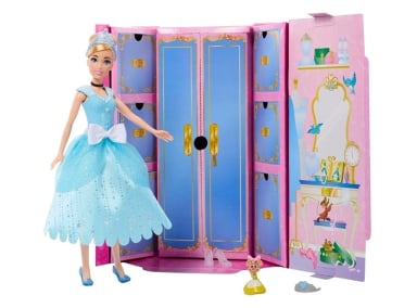 MUÑECA DISNEY PRINCESAS CENICIENTA ROYAL FASHION REVEAL - 1