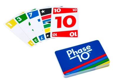 JUEGO DE CARTAS MATTEL GAMES PHASE 10 DESAFIA LA DIVERSION - 1