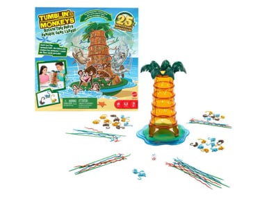 JUEGO DE MESA MATTEL GAMES MONOS LOCOS 25 ANIVERSARIO - 1