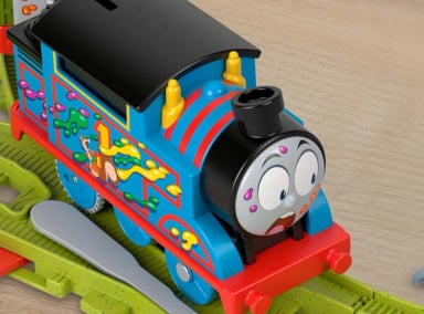 PISTA DE JUGUETE THOMAS & FRIENDS ENTREGA DE PINTURA - 4
