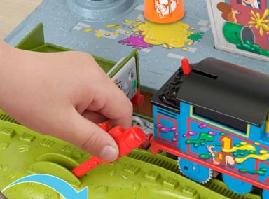 PISTA DE JUGUETE THOMAS & FRIENDS ENTREGA DE PINTURA - 5