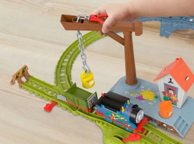 PISTA DE JUGUETE THOMAS & FRIENDS ENTREGA DE PINTURA - 6