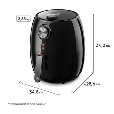 FREIDORA DE AIRE MADEMSA 4.6 L MAF15 - 3