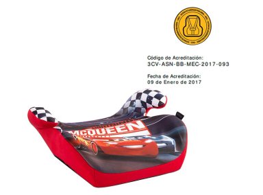 SILLA DE AUTO ALZADOR INFANTIL CARS DISNEY - 6
